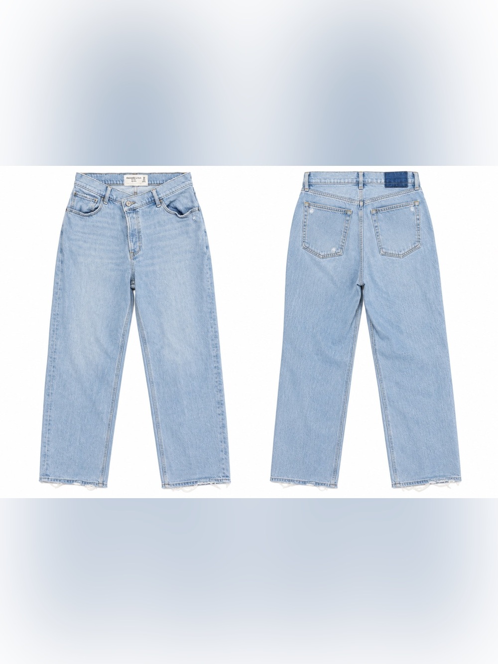 Abercrombie & Fitch Curve Love The Dad High Rise Jeans